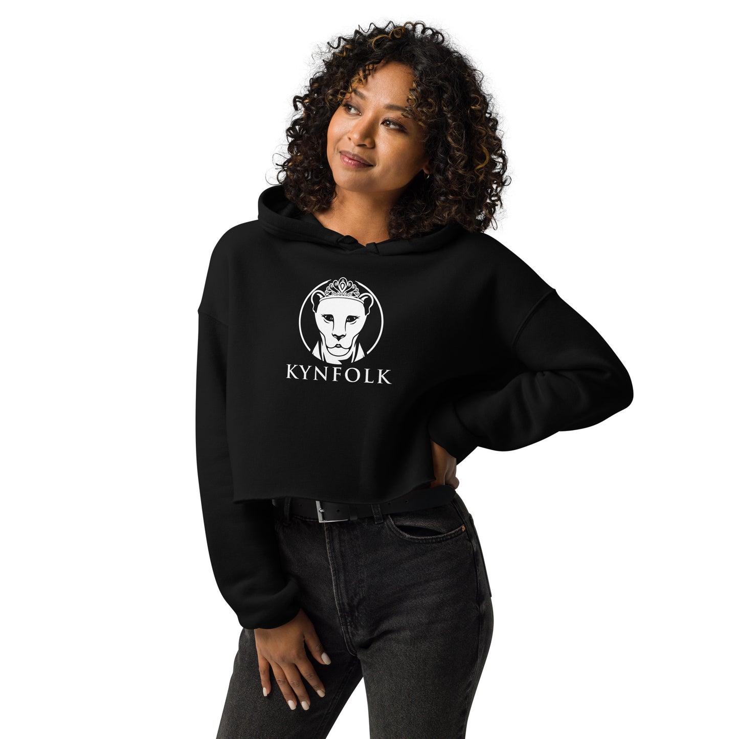 Lioness Crop Hoodie