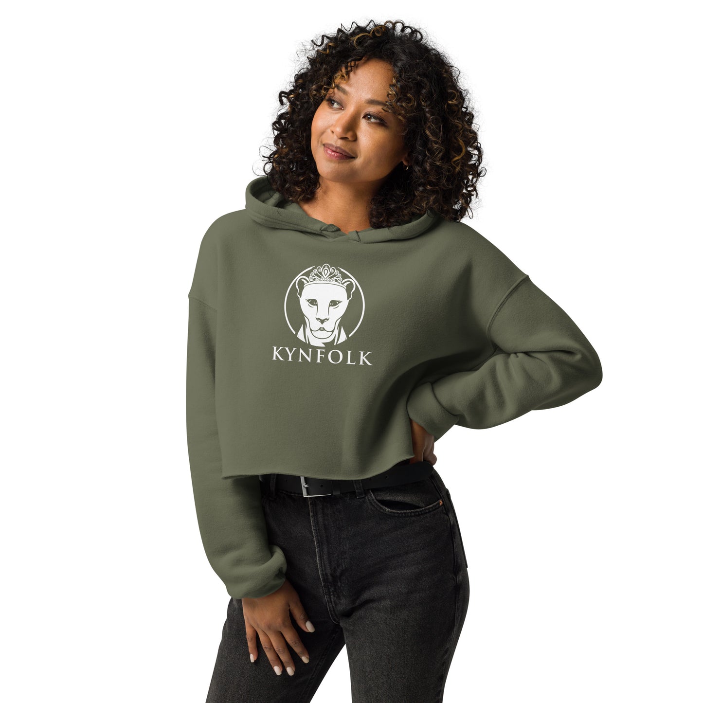 Lioness Crop Hoodie